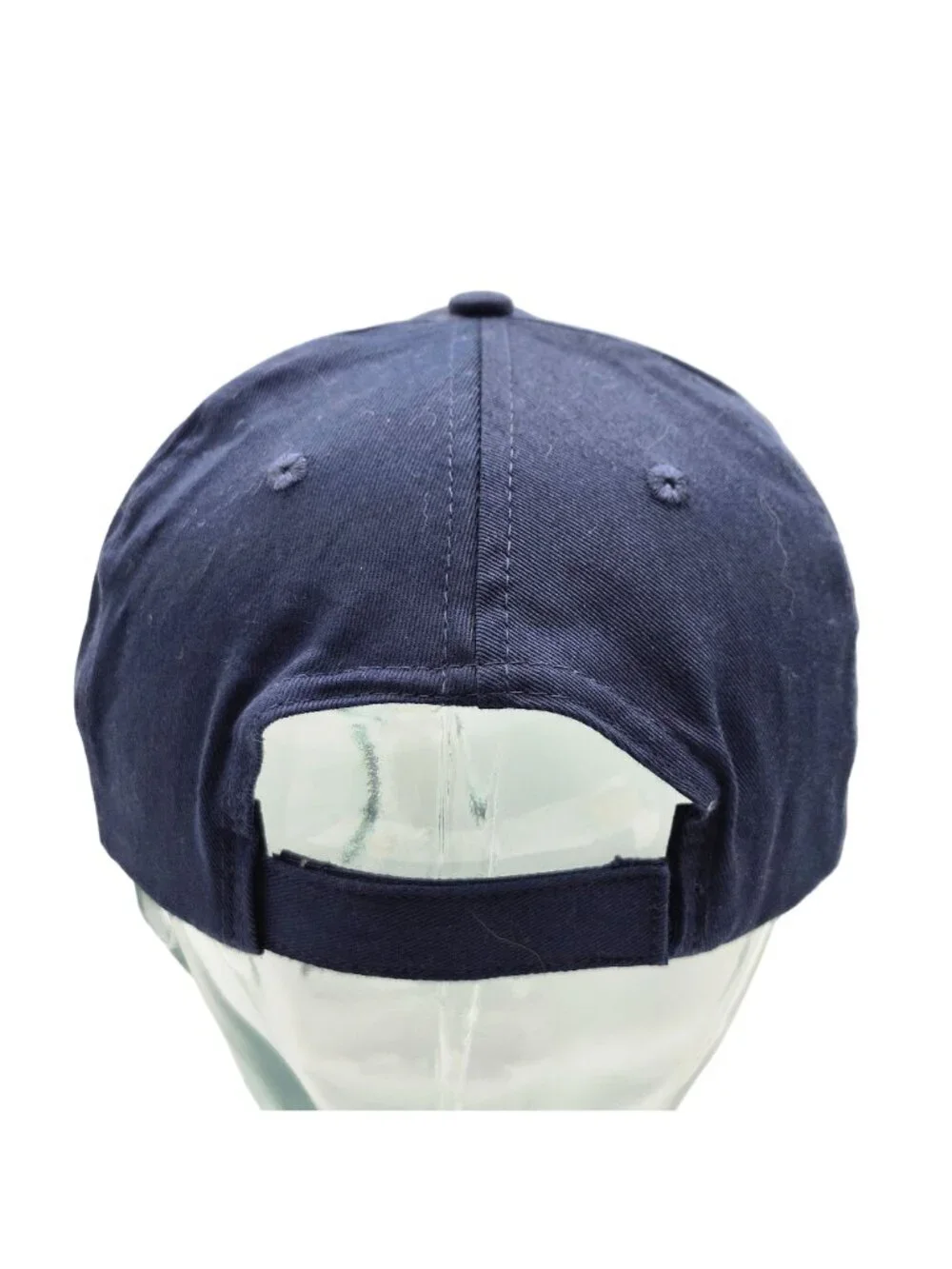 TLC Logistics Management Port Company Embroidered Navy Blue Cotton Hat Hook Loop